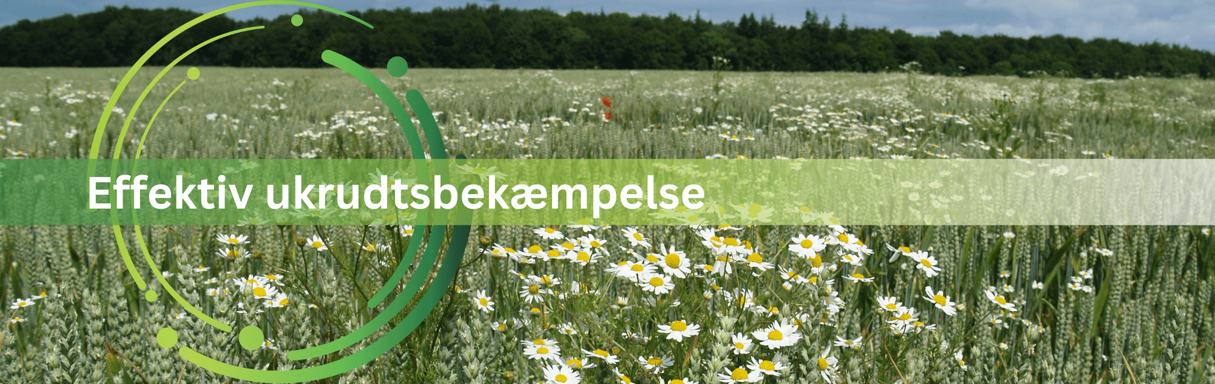 Ukrudtbekæmpelse banner
