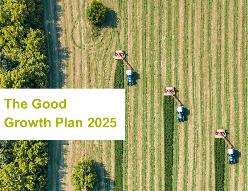 Vores Good Growth Plan 2025 sætter fokus på kampen mod klimaændringer og tab af biodiversiteten 