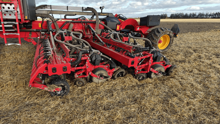 Der bliver sået vinterhvede i Birkelse i 2024 med en Vaderstad Proceed