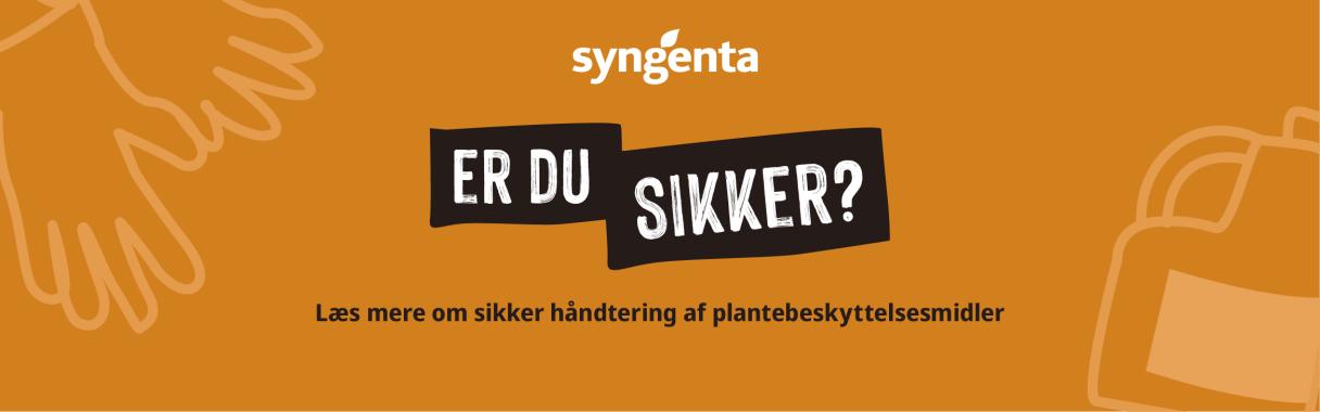 Sikker brug og håndtering af plantebeskyttelsesmidler 