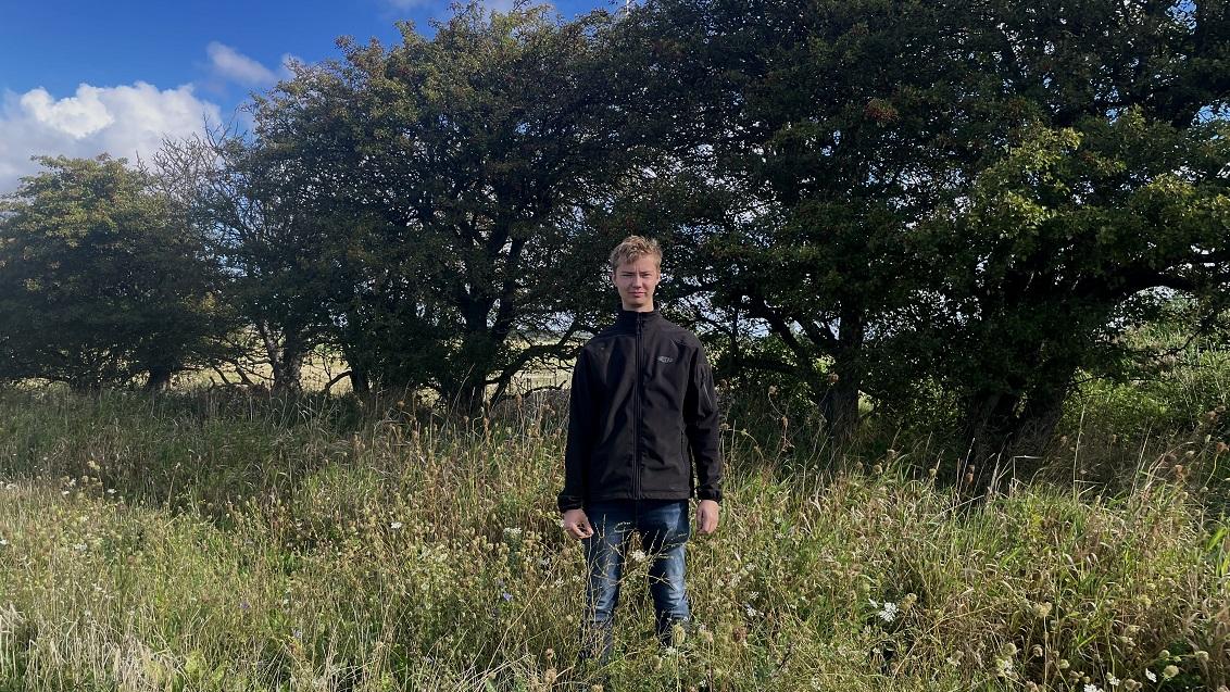 Landmand i mark